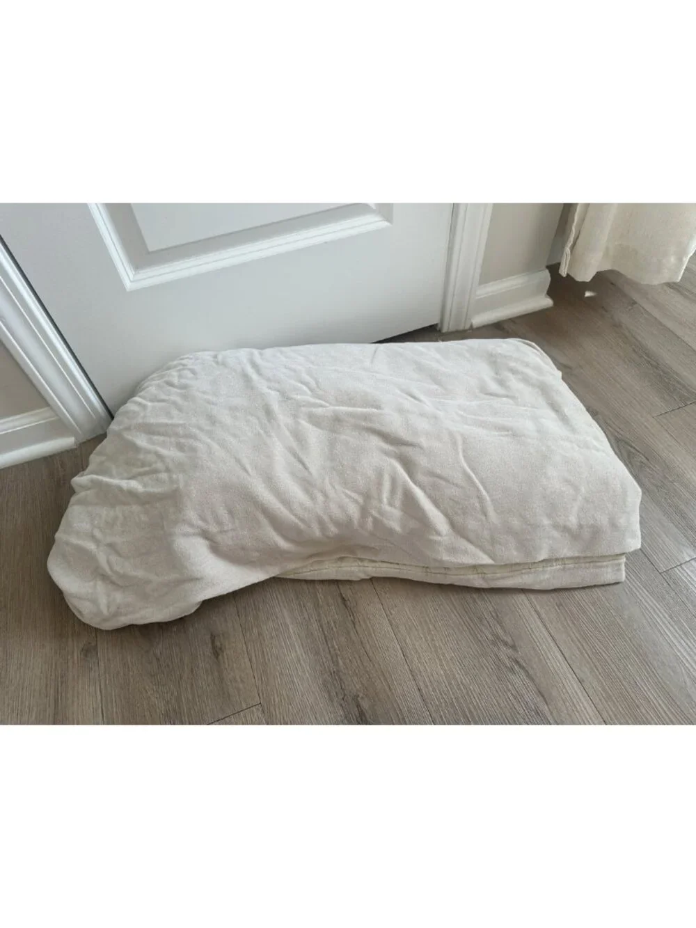 POTTERY BARN Cozy Cloud Duvet Cover in Oatmeal Size King/Cal. King